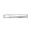 Eternity White Sapphire Wedding Band - Sterling Silver Round Cut