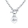 Personalized Sterling Silver Name Charm Bracelet - Custom Engraved