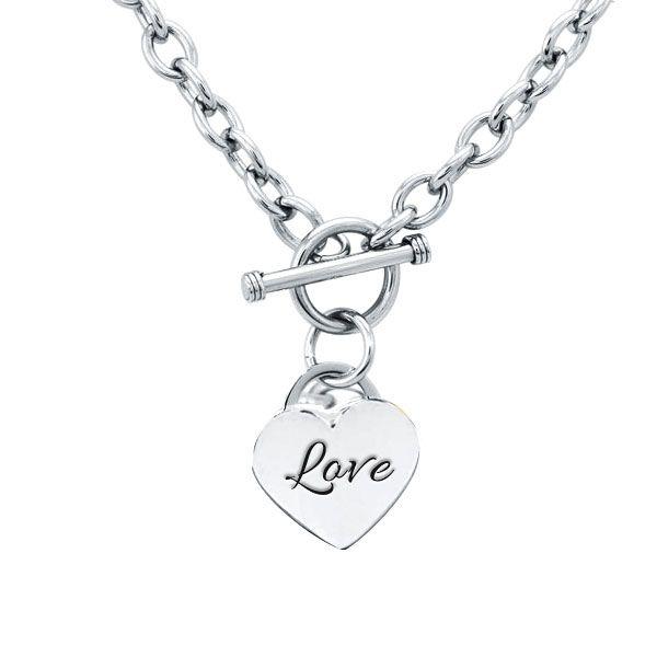 Personalized Sterling Silver Name Charm Bracelet - Custom Engraved