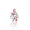 Pink Sapphire Marquise Earrings - Sterling Silver, 2.00 CT