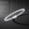 Sterling Silver Round Cut Cubic Zirconia Tennis Bracelet - 8.50 CT. TW