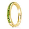 Round Cut Sterling Silver Eternity Band with 0.45 CT. TW. Accents
