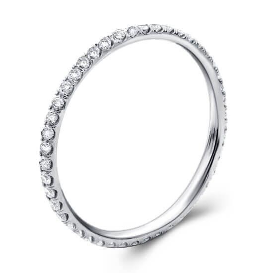 Sterling Silver Promise Ring and Engagement Ring Set - 1.88 CT Center Stone