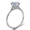 Sterling Silver Promise Ring and Engagement Ring Set - 1.88 CT Center Stone