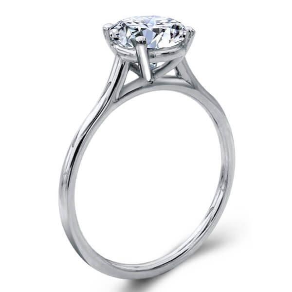 Sterling Silver Promise Ring and Engagement Ring Set - 1.88 CT Center Stone