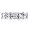 Baguette Eternity Wedding Band - 925 Sterling Silver - 10.05 CTW