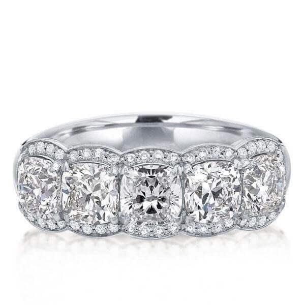 Oval Created Pink Sapphire Bridal Set in 925 Sterling Silver