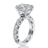 Princess Cut 4.00 CT Simulated Diamond Wedding Ring - 925 Sterling Silver