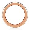 Rose Gold Garnet & Pink Stone Multi-Row Statement Ring