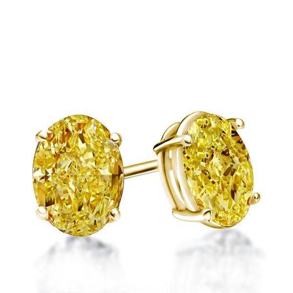 18K Gold Plated Sterling Silver Yellow Topaz Solitaire Necklace and Earrings Jewelry Set