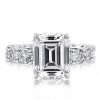 3.0 CT Canary Yellow Cubic Zirconia Sterling Silver Engagement Ring