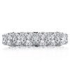 Eternity Created White Sapphire Wedding Band - 925 Sterling Silver