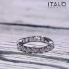 Eternity White Sapphire Wedding Band - 925 Sterling Silver (2.20 CT. TW.)