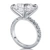 3-Piece Created White Sapphire & Diamond-Look Wedding Ring Set in Sterling Silver