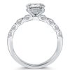 2.00 CT Oval Hidden Halo Created White Sapphire Engagement Ring in Rhodium-Plated Sterling Silver