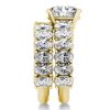Oval Cut Bridal Ring Set - 18K Gold Plated Sterling Silver - 16 CT. TW.
