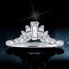 Sterling Silver Chevron Wedding Band with Mixed Shape Stones - 0.65 CT. TW.
