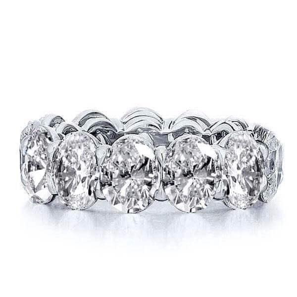 Triple Row Eternity Stackable Band Set, Created White Sapphire in 925 Sterling Silver