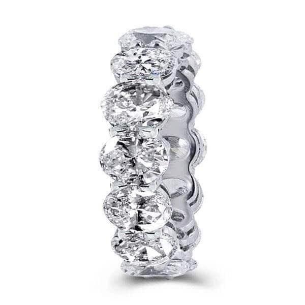 Triple Row Eternity Stackable Band Set, Created White Sapphire in 925 Sterling Silver