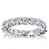 Triple Row Eternity Stackable Band Set, Created White Sapphire in 925 Sterling Silver