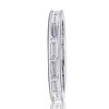 Eternity Baguette Stackable Wedding Band Set - Sterling Silver, 2.3 CT.TW