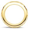 1.50 CT. TW. Pear and Cushion Cut Eternity Wedding Band in 18K Gold Plated Sterling Silver