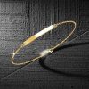 Personalized Gold Bar Bracelet for Women - Dainty Engraved Bracelet