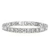 Round Cut Tennis Bracelet - 925 Sterling Silver, 23.52 CT. TW