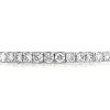 Round Cut Tennis Bracelet - 925 Sterling Silver, 23.52 CT. TW