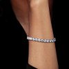 Round Cut Tennis Bracelet - 925 Sterling Silver, 23.52 CT. TW