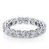 Affordable Sterling Silver Bridal Set with High-Carat Weight Stones