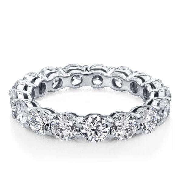 Affordable Sterling Silver Bridal Set with High-Carat Weight Stones