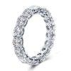 Affordable Sterling Silver Bridal Set with High-Carat Weight Stones