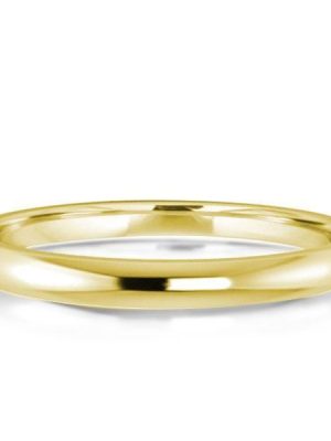Vintage Style 18K Gold Plated Wedding Band - Sterling Silver Ring