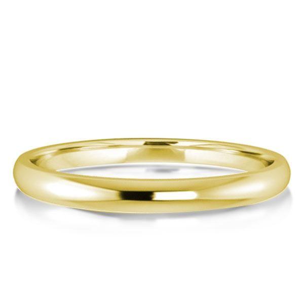 Vintage Style 18K Gold Plated Wedding Band - Sterling Silver Ring