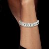 Emerald Tennis Bracelet - Sterling Silver, 18.00 CT. TW - Classic Style