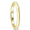 Vintage Style 3MM Wedding Band in 18K Gold Plated Sterling Silver