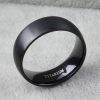 Black Titanium Wedding Ring for Men - Durable & Stylish Band