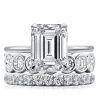 Solitaire Bezel Stackable Ring Set - 9.05 CT. TW. Sterling Silver