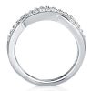 Infinity Twist Wedding Band - 925 Sterling Silver, 2.75 CT. TW.