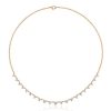 White Sapphire Starstruck Necklace for Women - Sterling Silver