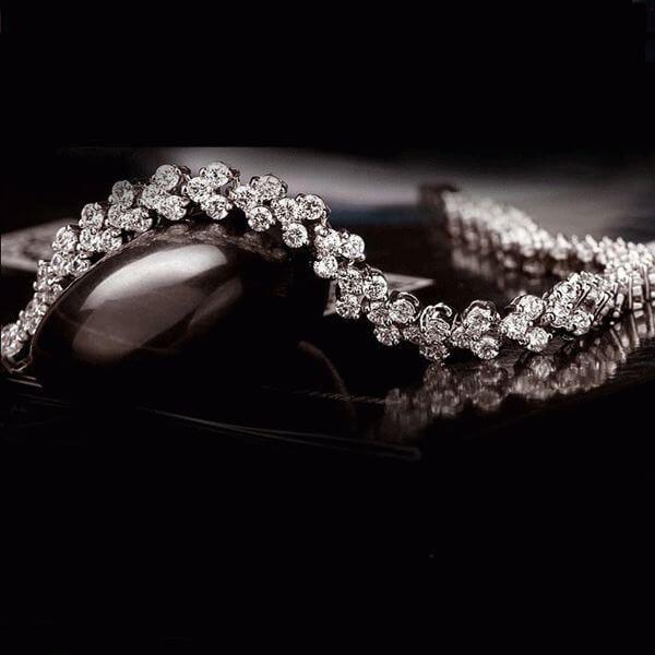 White Sapphire Tennis Bracelet - Sterling Silver, 5.6 CT. TW, 7 Inches