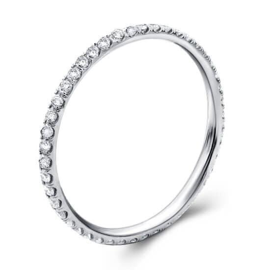 925 Sterling Silver Promise Ring and Engagement Ring Set with 1.88 CT Center Stone