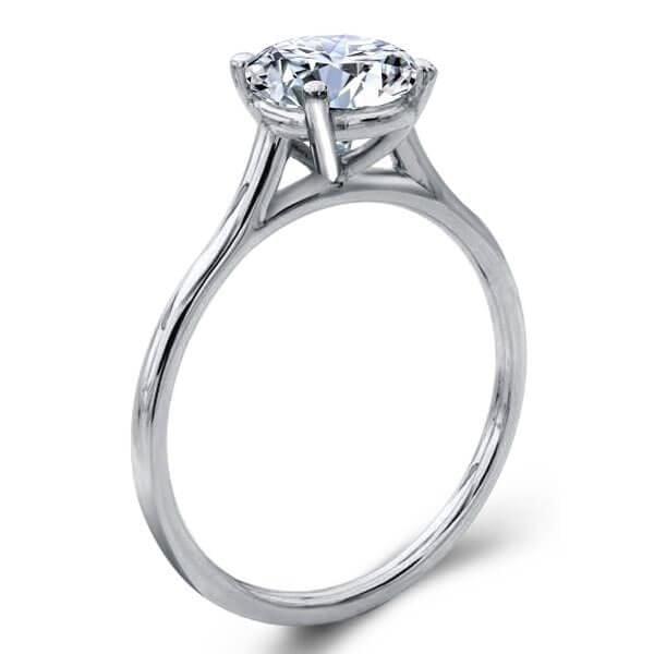 925 Sterling Silver Promise Ring and Engagement Ring Set with 1.88 CT Center Stone