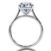 925 Sterling Silver Promise Ring and Engagement Ring Set with 1.88 CT Center Stone