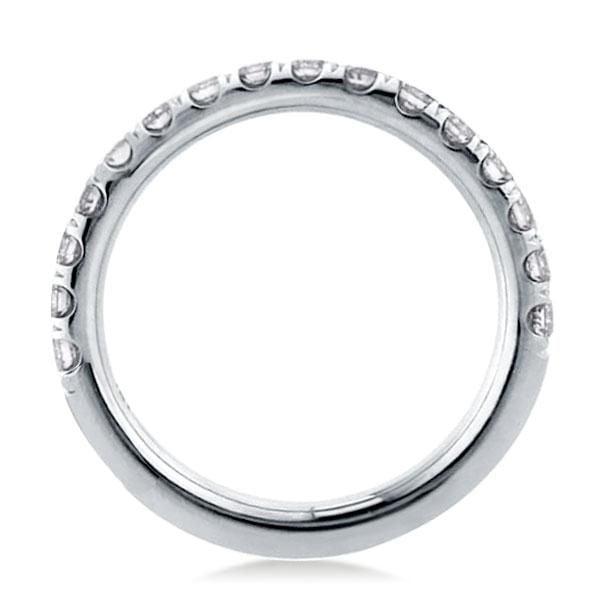 Classic Emerald Cut & Round Halo Bridal Set in Sterling Silver with 3.00 CTW