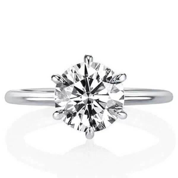Solitaire Eternity Created White Sapphire 925 Sterling Silver 3-Piece Wedding Set