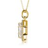 Hexagon Halo Pendant Necklace - 925 Sterling Silver, Multi-Chain Lengths