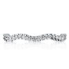 Wave Eternity Wedding Band - 925 Sterling Silver, 2.15 CT. TW.