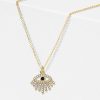 Sterling Silver All-Seeing Eye Evil Eye Necklace - Protection Amulet
